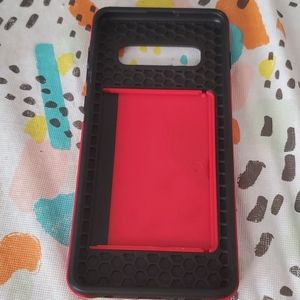 Samsung S10+ Case with Stand & Card Holder